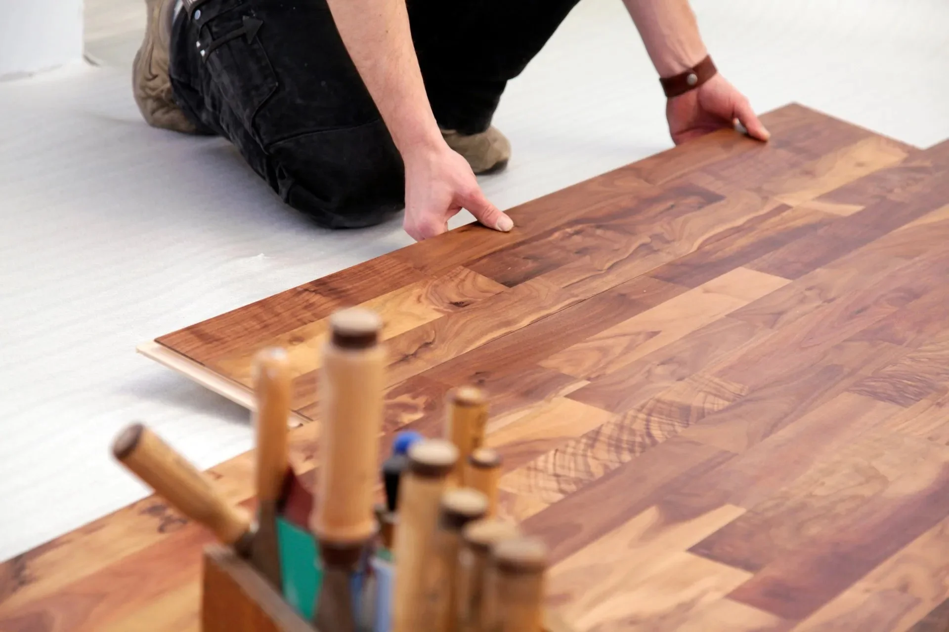 Menuisier, Parquet