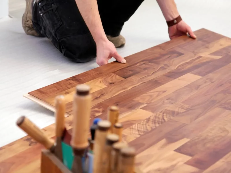 Menuisier, Parquet